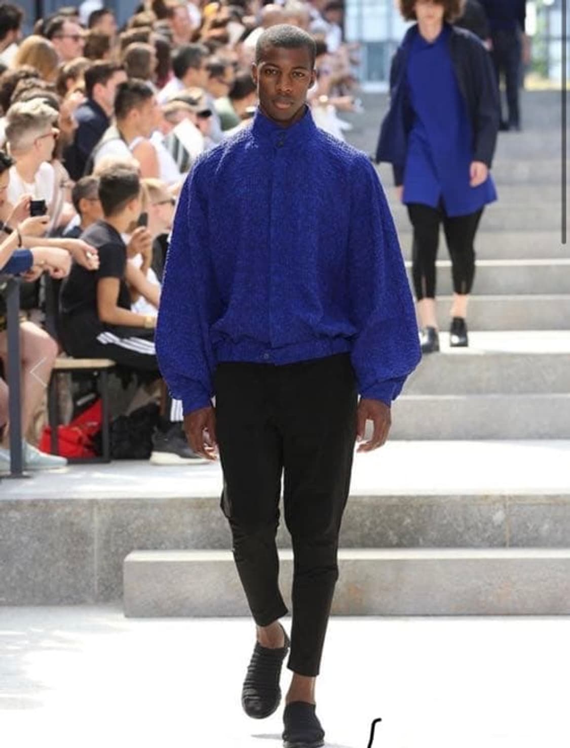 18ss Issey miyake men 블루종 상품이미지1