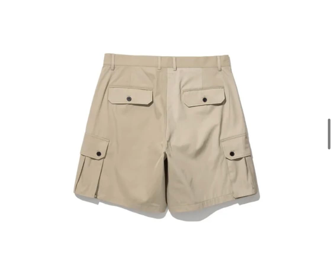 노클 와이드 코튼 카고 숏팬츠 상품이미지3