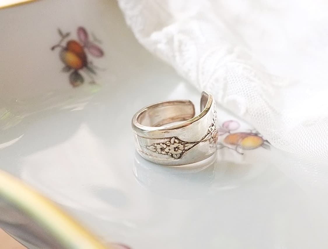 50년대 과거 약혼반지 빈티지스푼으로 만든 빈티지 스푼 상품이미지3