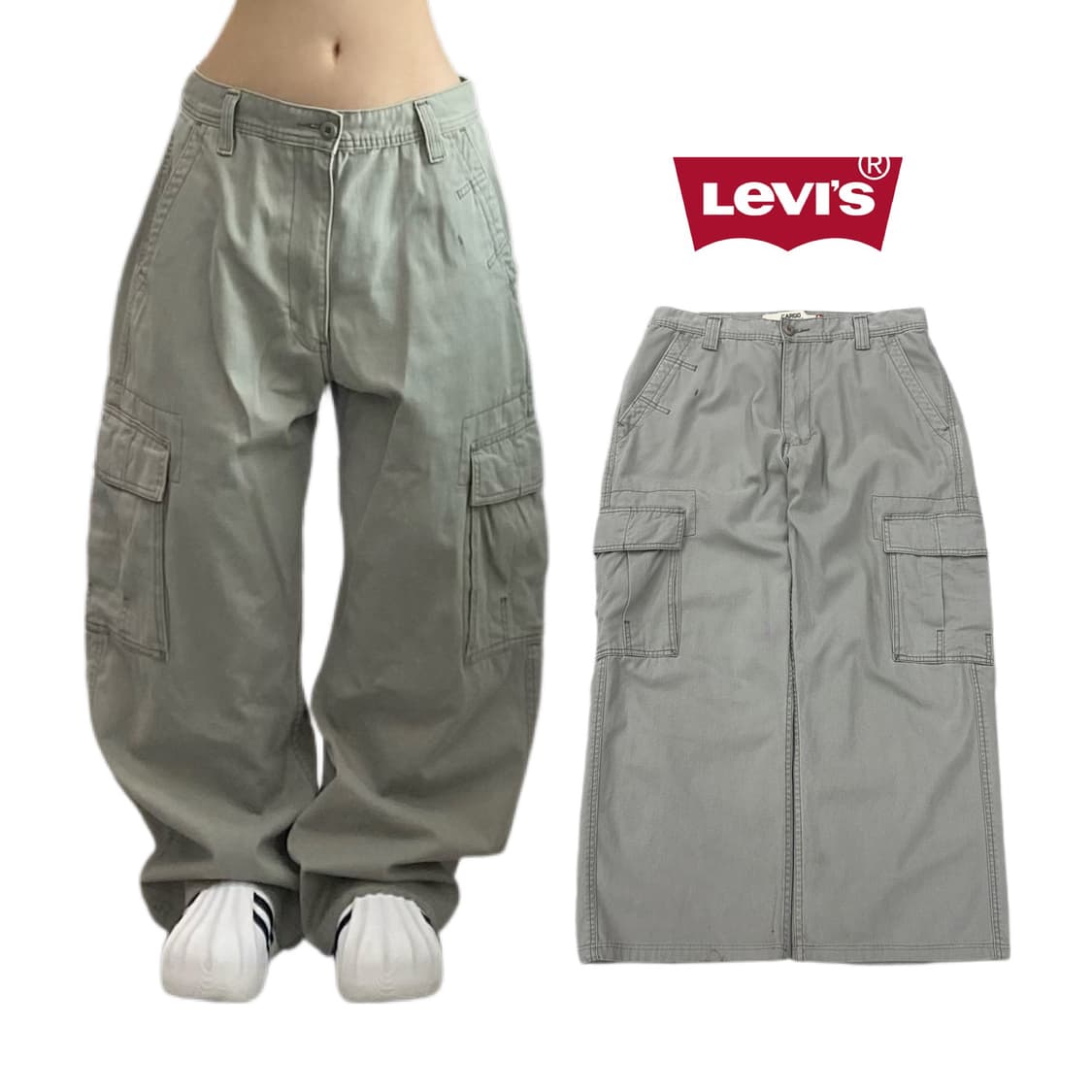리바이스 와이드 워크 카고팬츠 상품이미지1