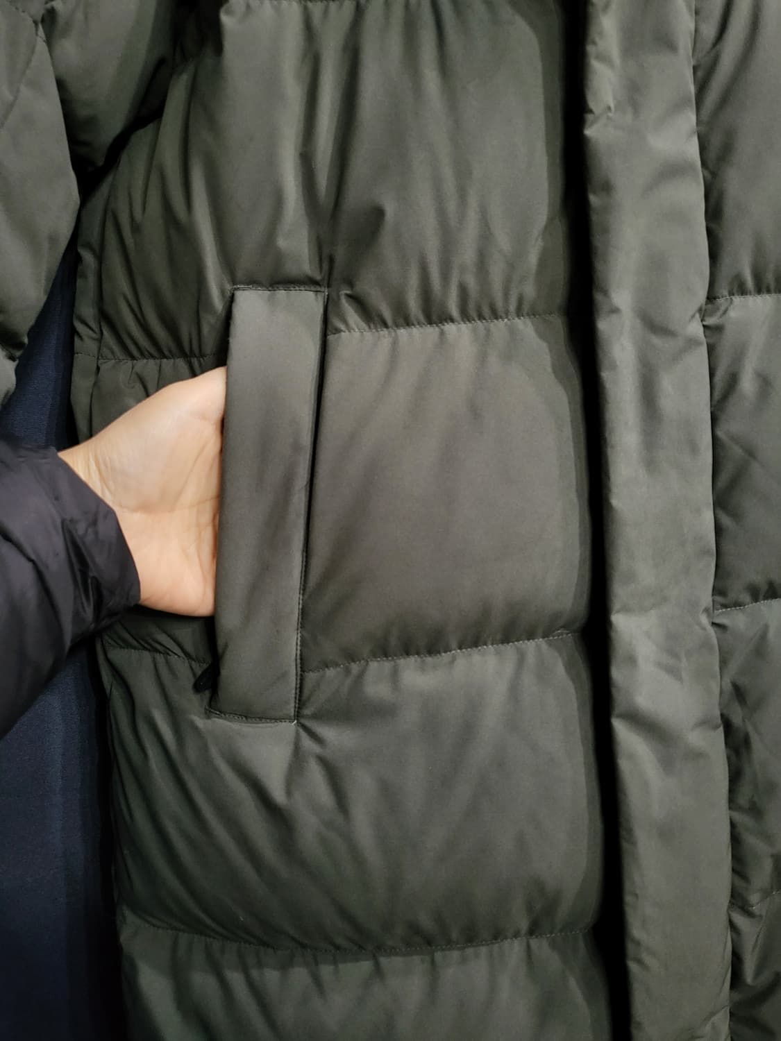 아이더 구스다운 롱패딩 상품이미지4