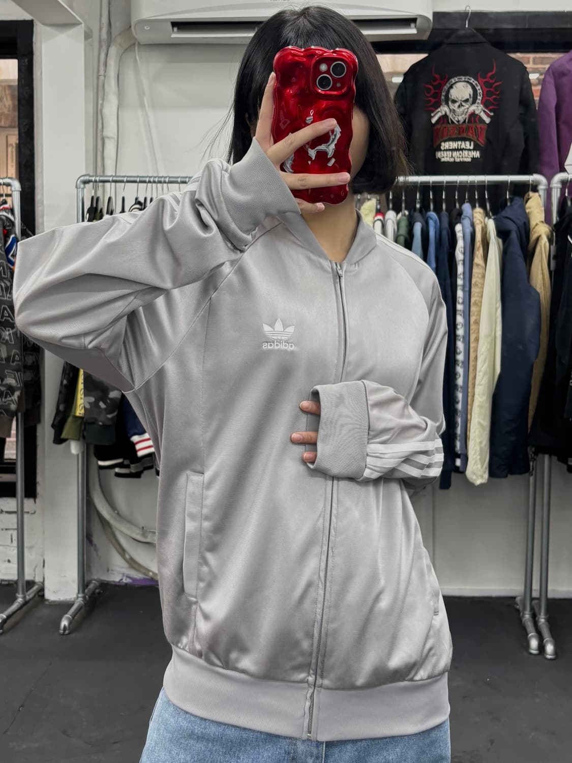 아디다스 파이어버드 실버 트랙자켓 상품이미지4