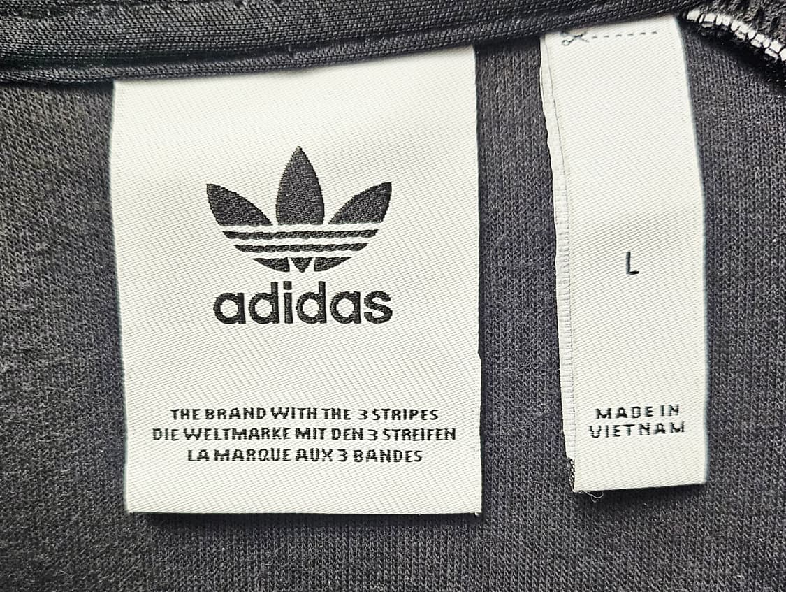 (100)L ☆초대장급☆ 아디다스 슈퍼스타 2중지퍼 [검흰] 트랙탑져지 상품이미지2