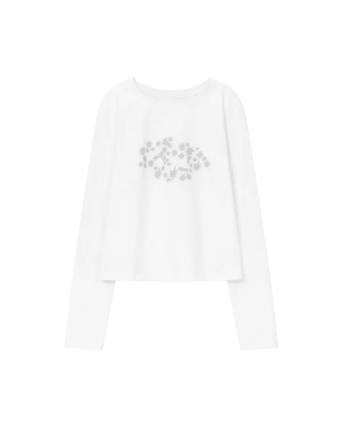 미세키 서울 미드나잇 스타 롱슬리브 화이트 상품이미지1