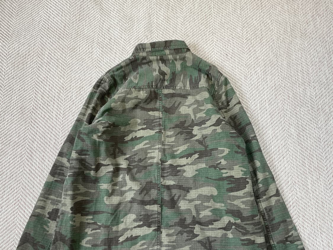 NANEA 립스탁 리버시블 밀리터리 워크 코트 J03366 상품이미지6