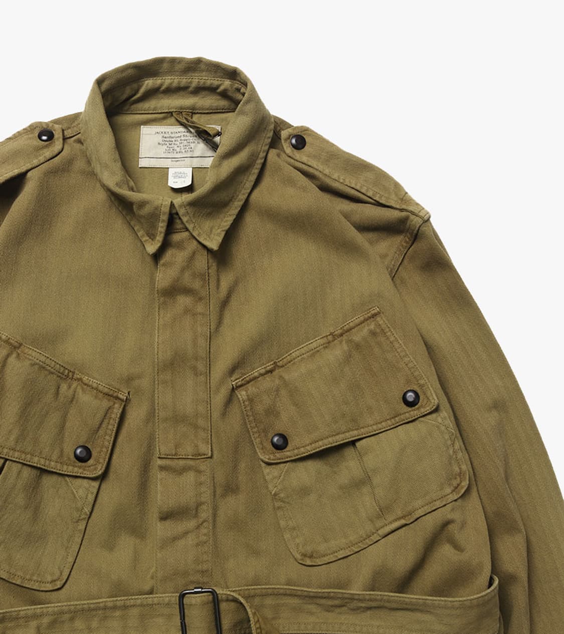 RRL - 24AW 한정 KNIT HERRINGBONE TWILL JK 상품이미지3