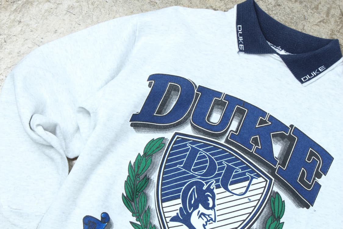 아메리칸 90년대 캐쥬얼 빈티지 카라 맨투맨 상품이미지2