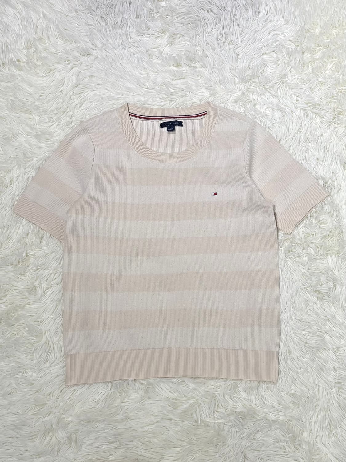 타미힐피거 스몰로고 스프라이트 반팔 니트 상품이미지3