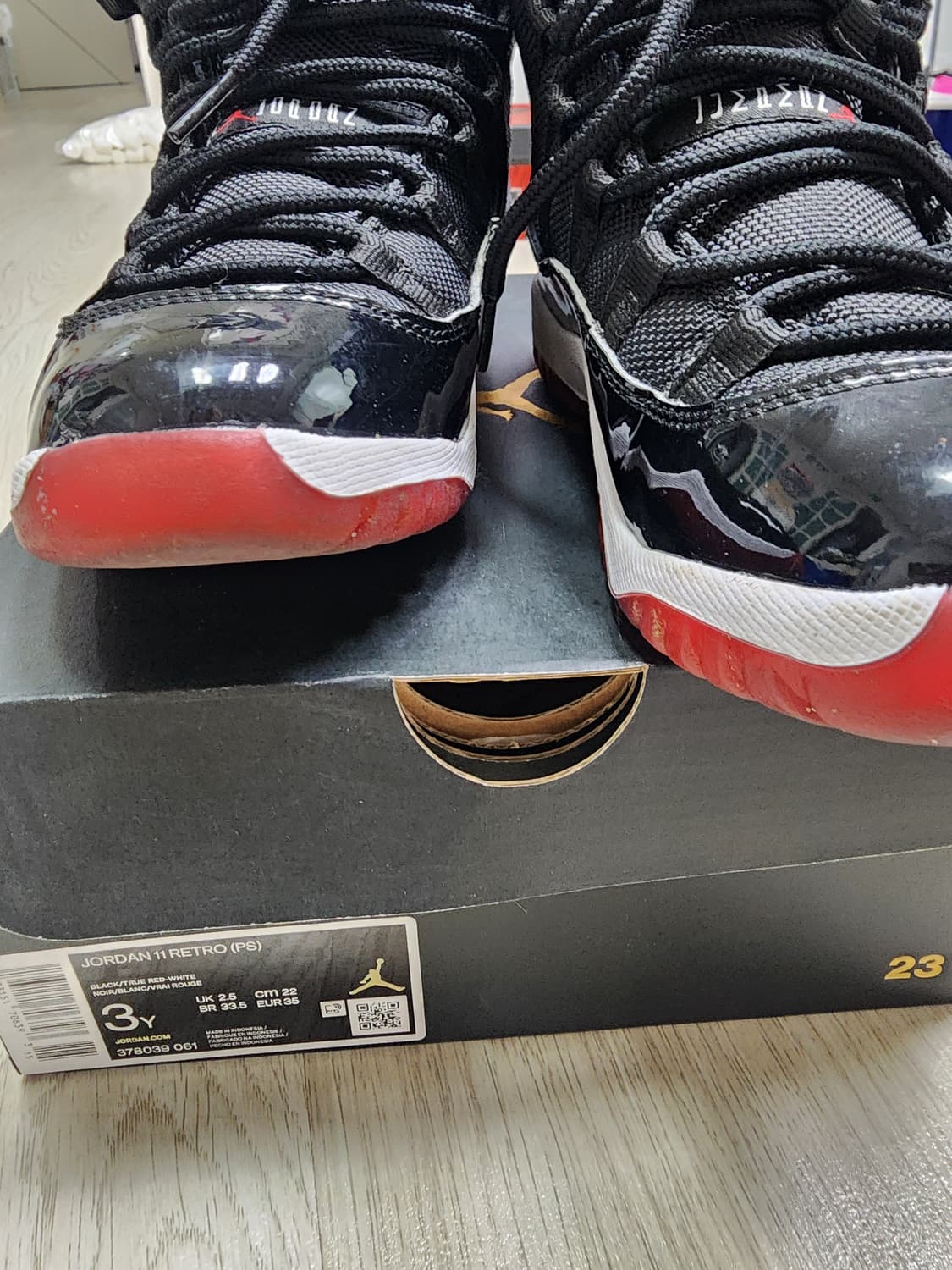 나이키 조던11 레트로 브레드 220 상품이미지6