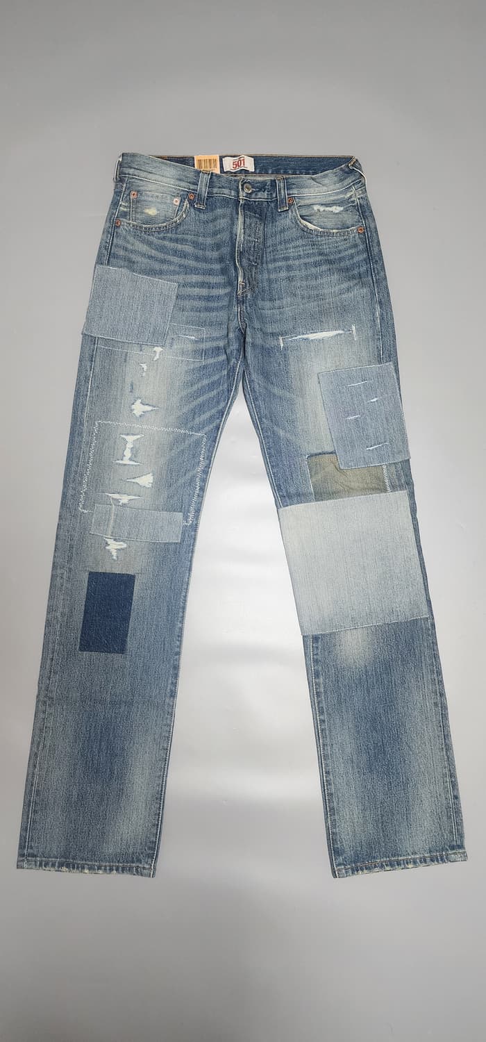 리바이스 501 패치워크진 (W30) LEVIS 08501 상품이미지1