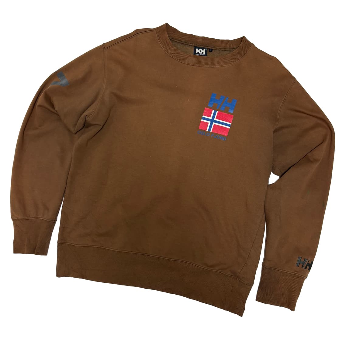 헬리 한센 노르웨이 피요르드 그래픽 맨투맨 상품이미지1