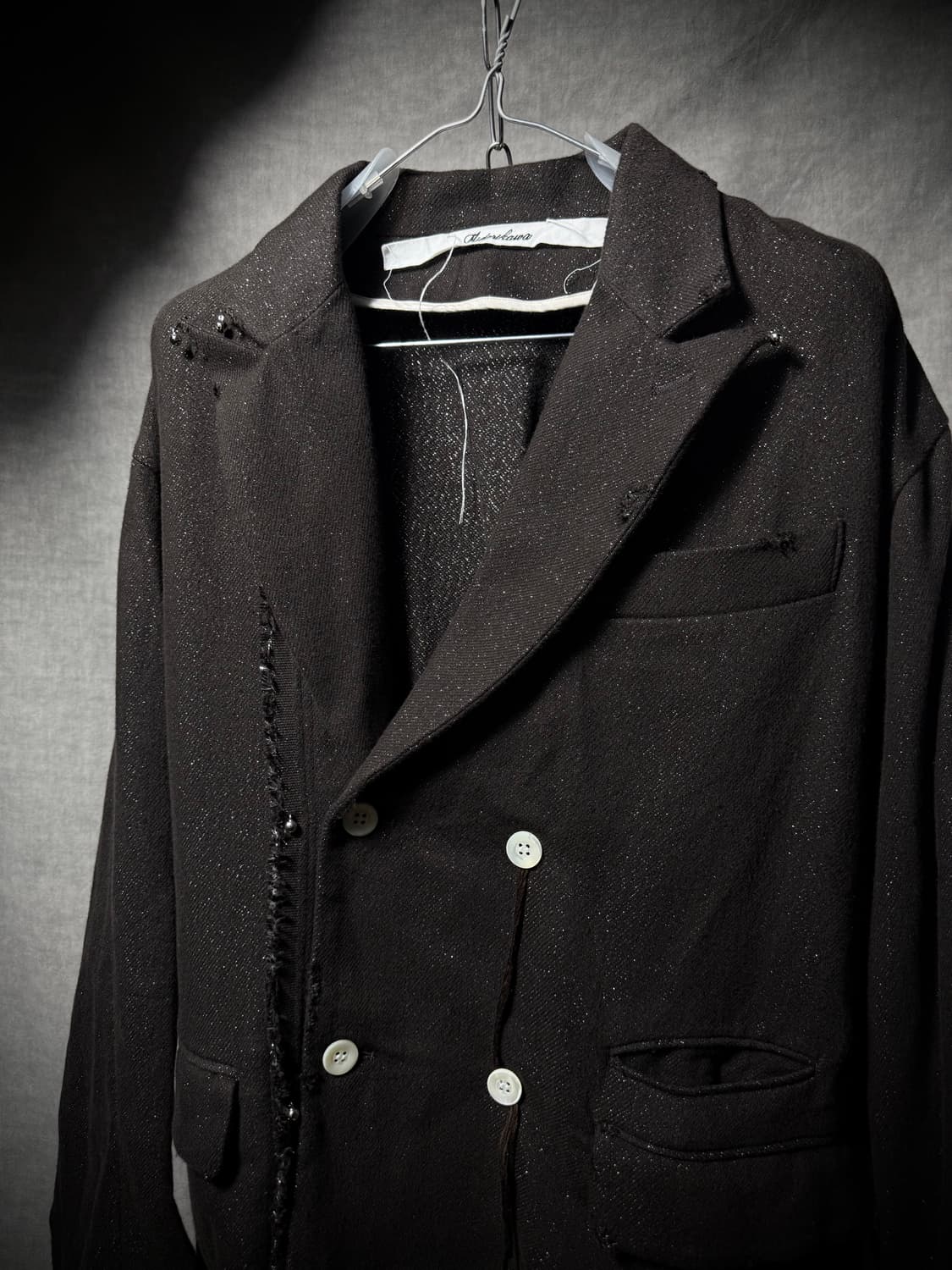 Midorikawa Glitter Nel Damage Coat   상품이미지4