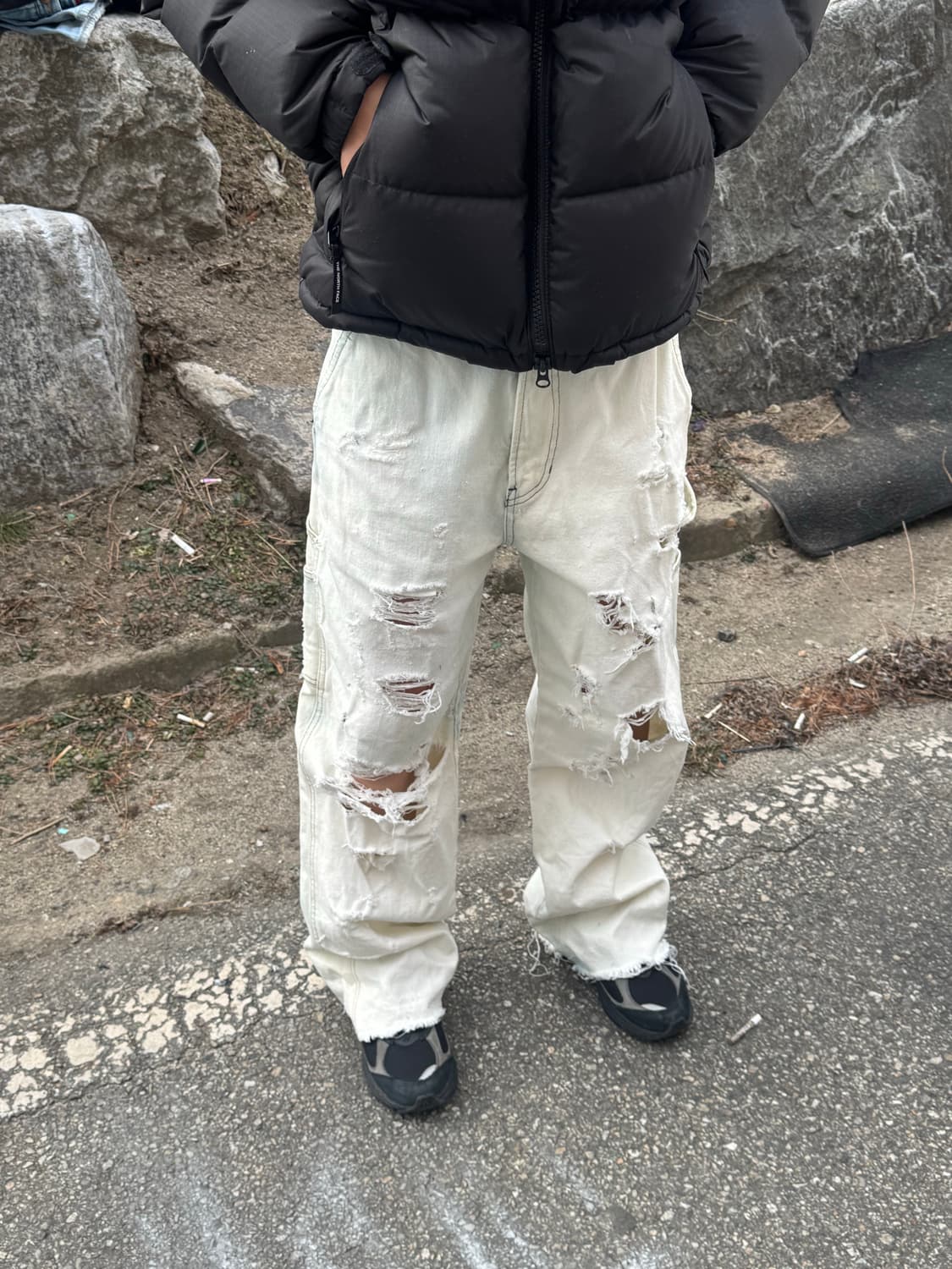 맥우드건 커스텀 빽바지 상품이미지4