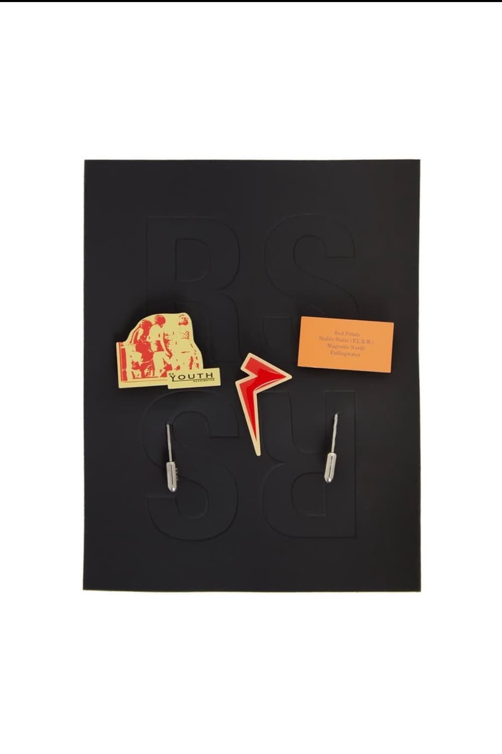 라프시몬스 20ss 핀 브로치 세트  상품이미지1