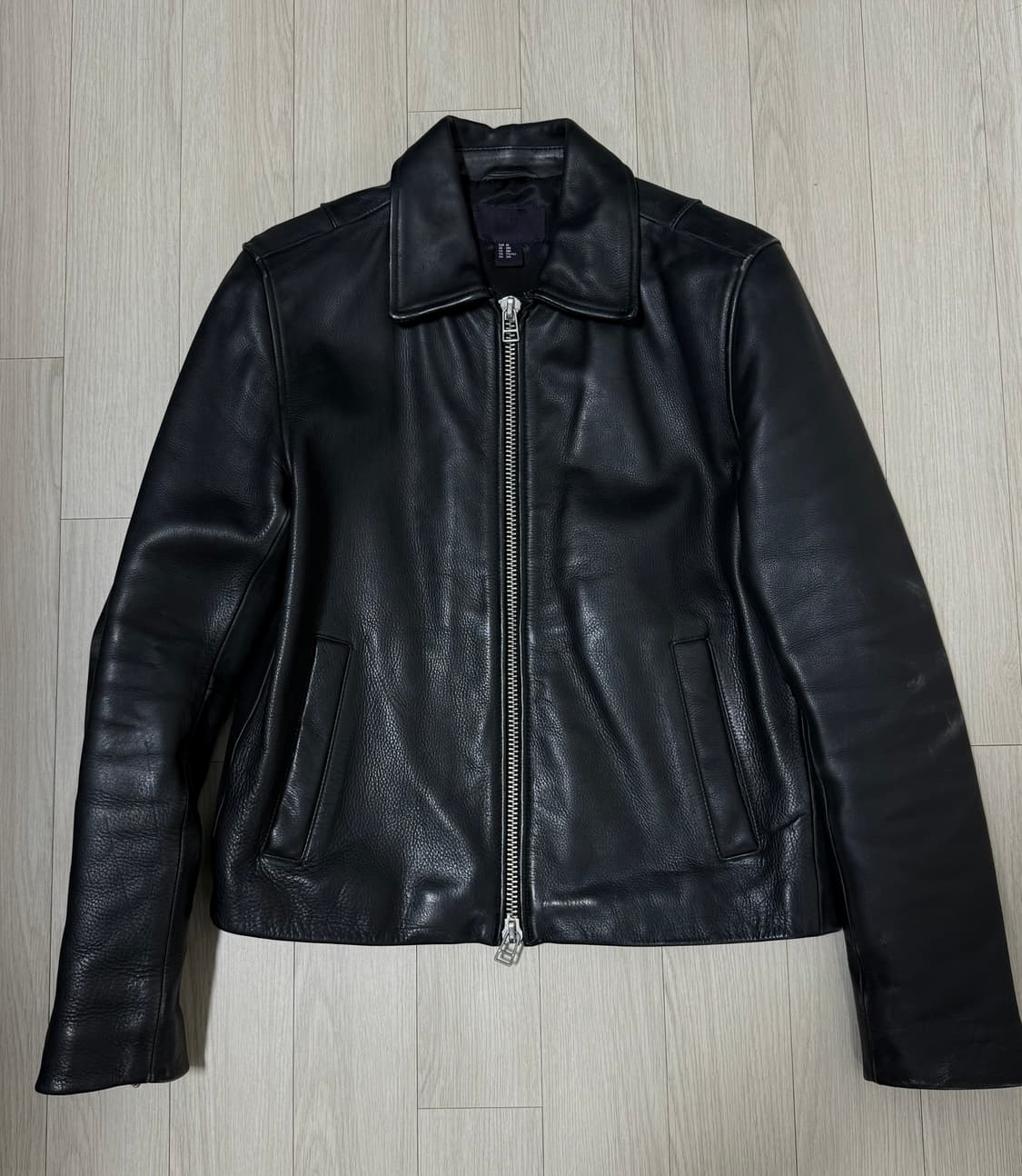 H&M 카우 레더자켓 상품이미지1