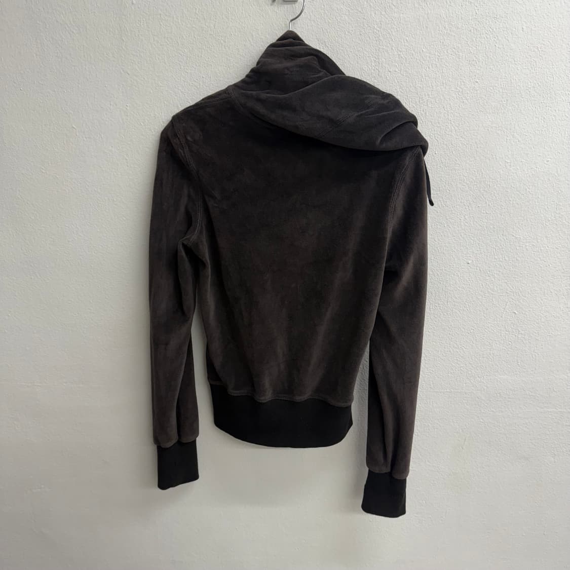 아디다스 벨벳 후드집업 브라운 (85) 상품이미지4