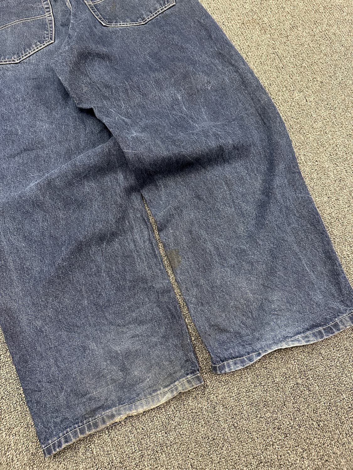 38) 사우스폴 올드스쿨 진청 힙합 데님팬츠 상품이미지4