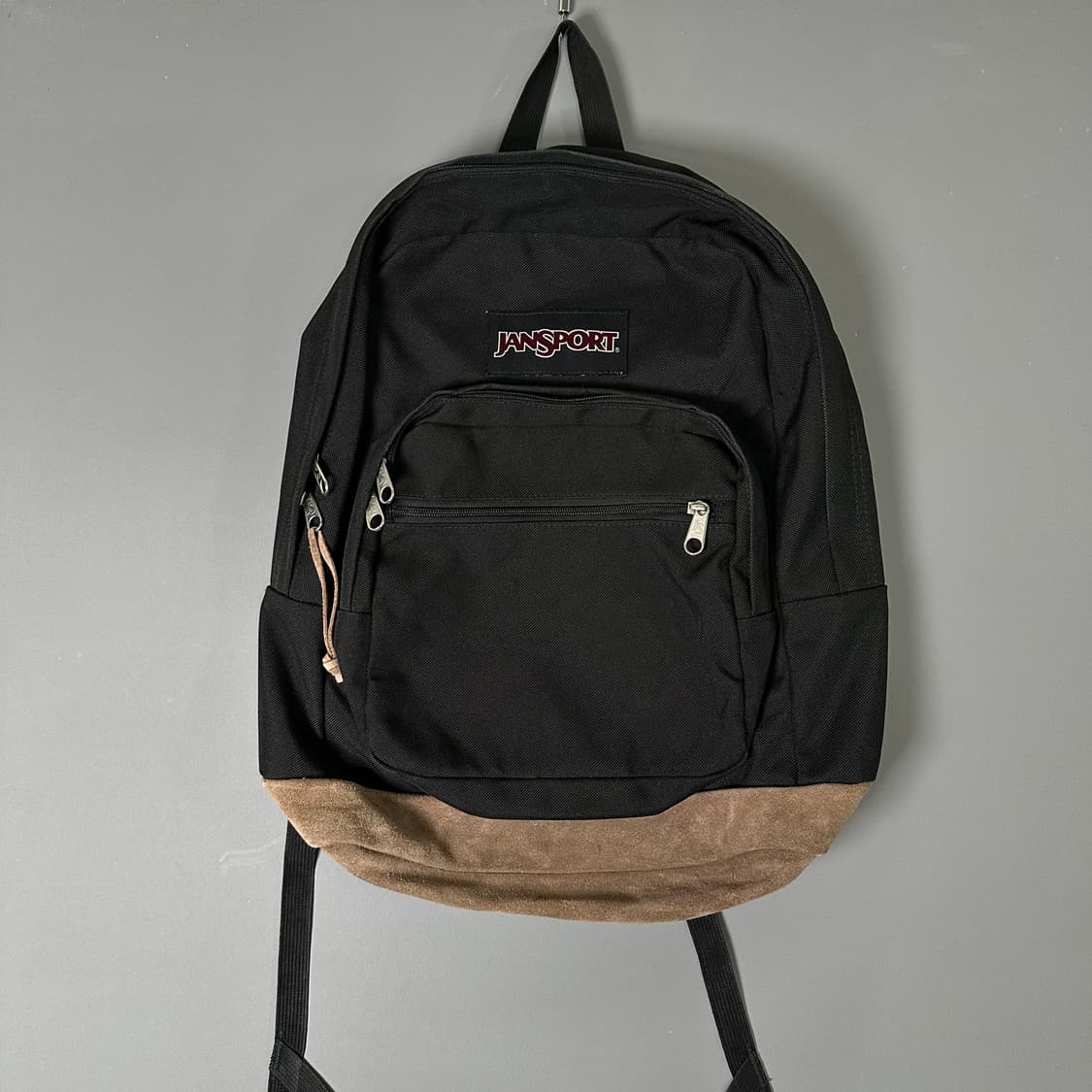 잔스포츠 배색 백팩 가방 베이지 블랙  [012206] 상품이미지1