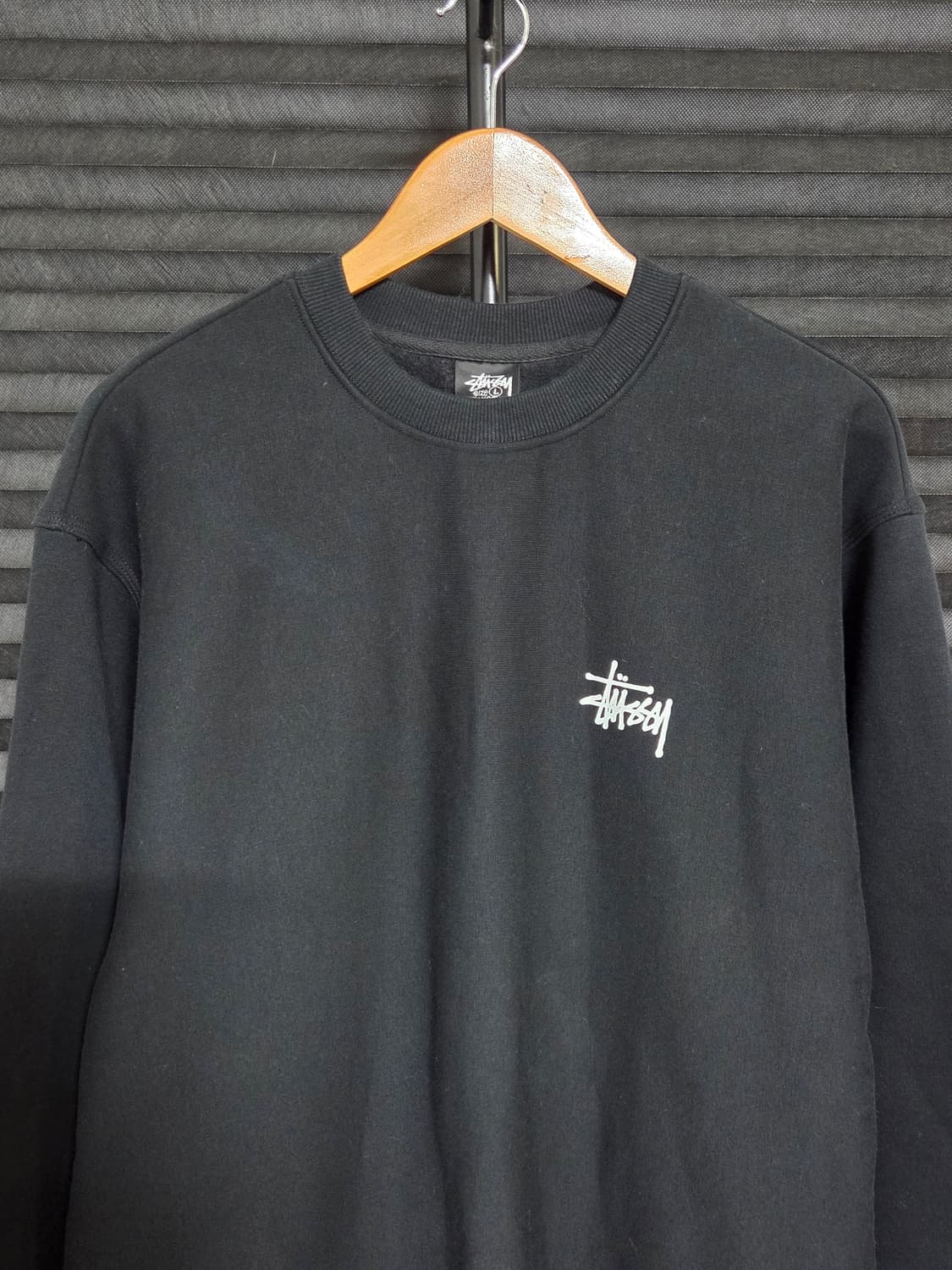 [스투시] 베이직 스투시 크루넥 맨투맨 | 00076 상품이미지3