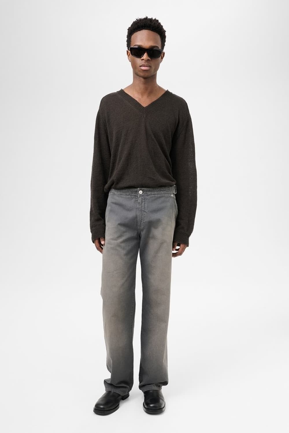 아워레가시 헤링본 트러커 50 사이즈 상품이미지1