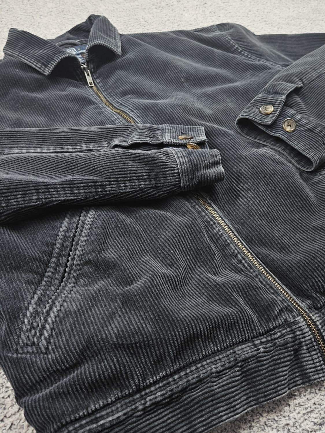 90's 폴로랄프로렌 코듀로이 스윙탑 블루종 자켓 ( M )/ 10301 상품이미지10