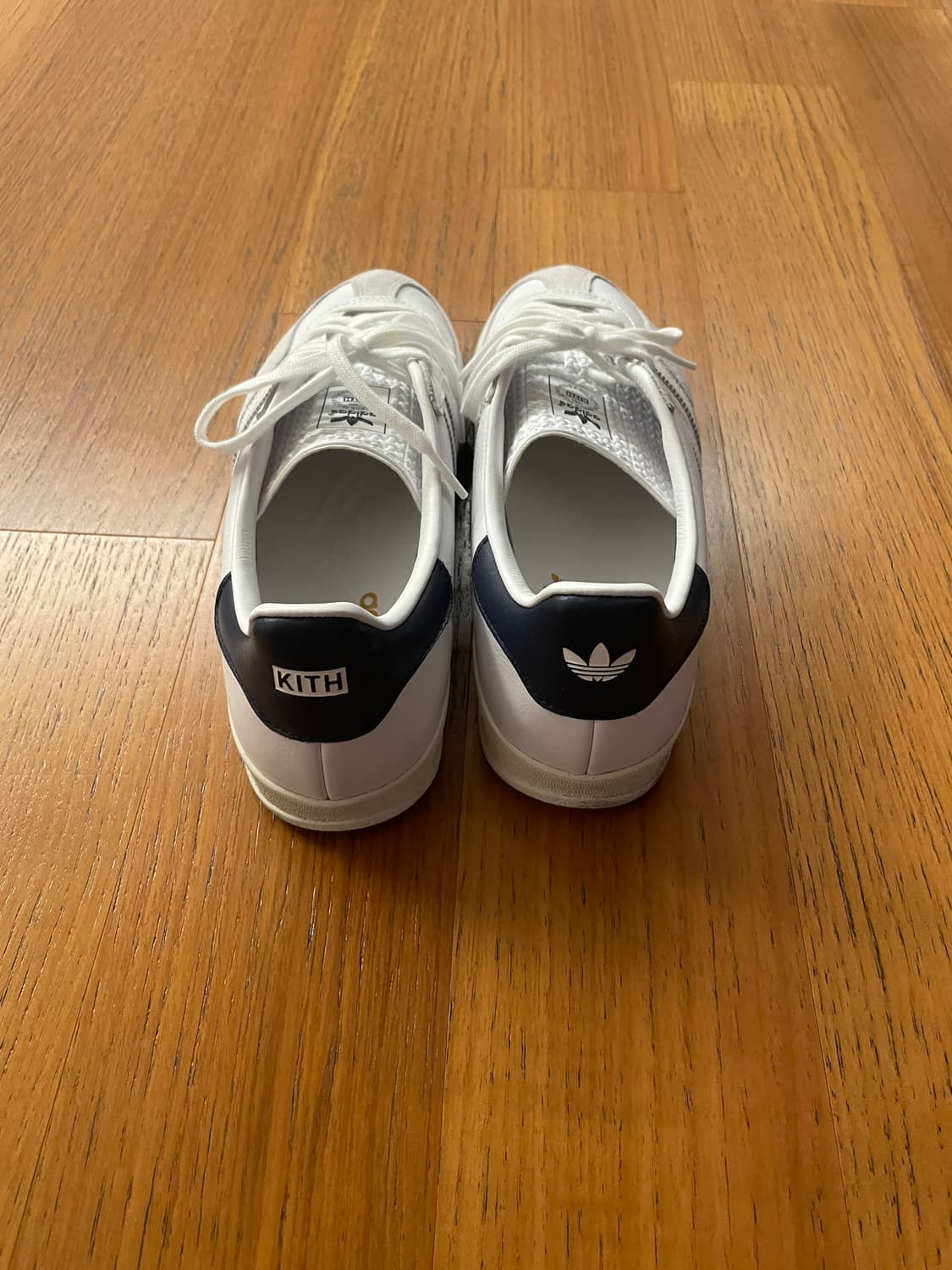 아디다스 x 키스 가젤 인도어 화이트 컬리지에이트 네이비 상품이미지3