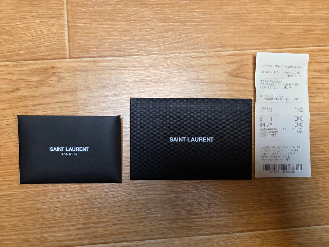 생로랑 레더 팔찌 상품이미지8