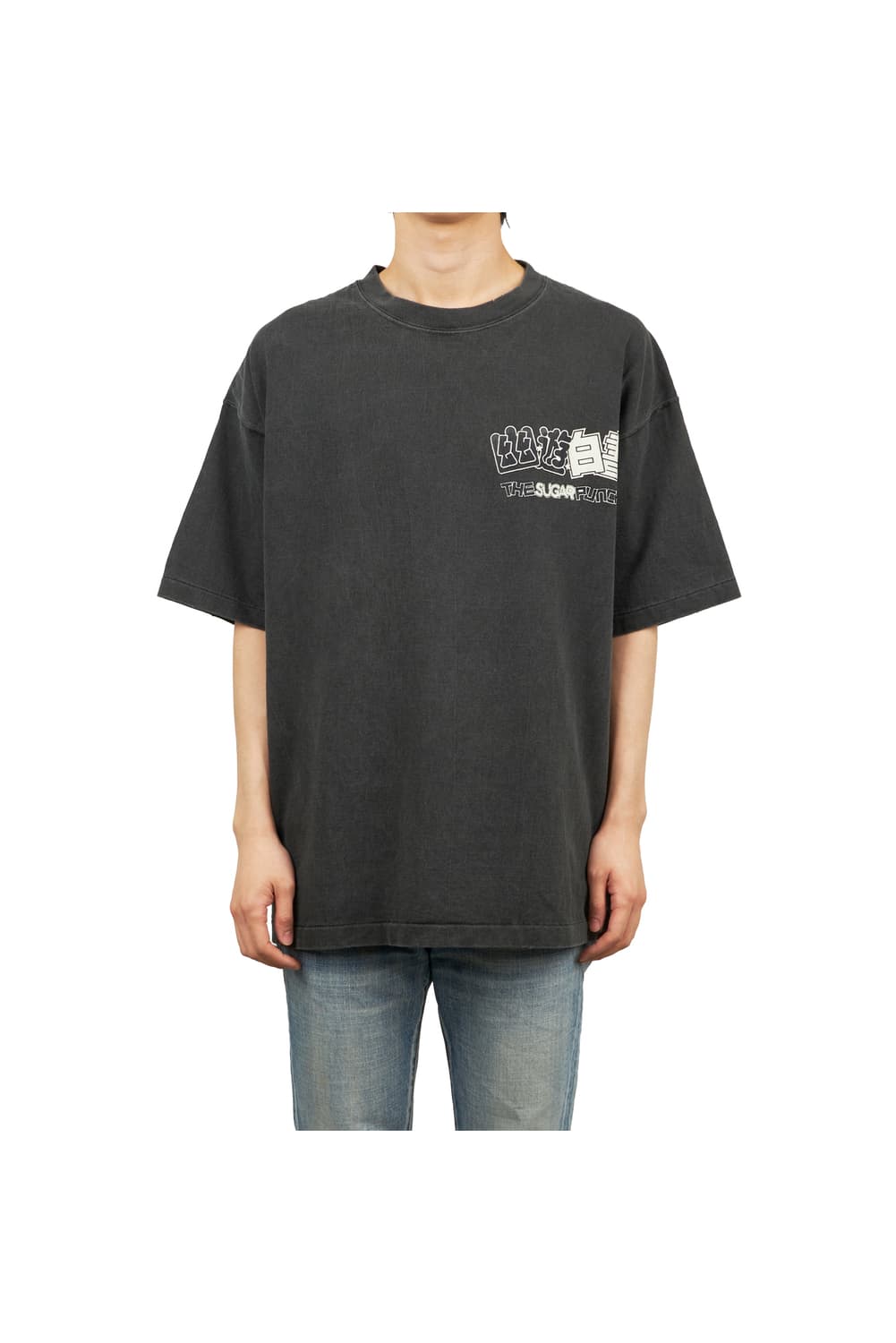 새상품 슈가펀치 유유백서 쿠라마 블랙 숏슬리브 M/L 상품이미지6