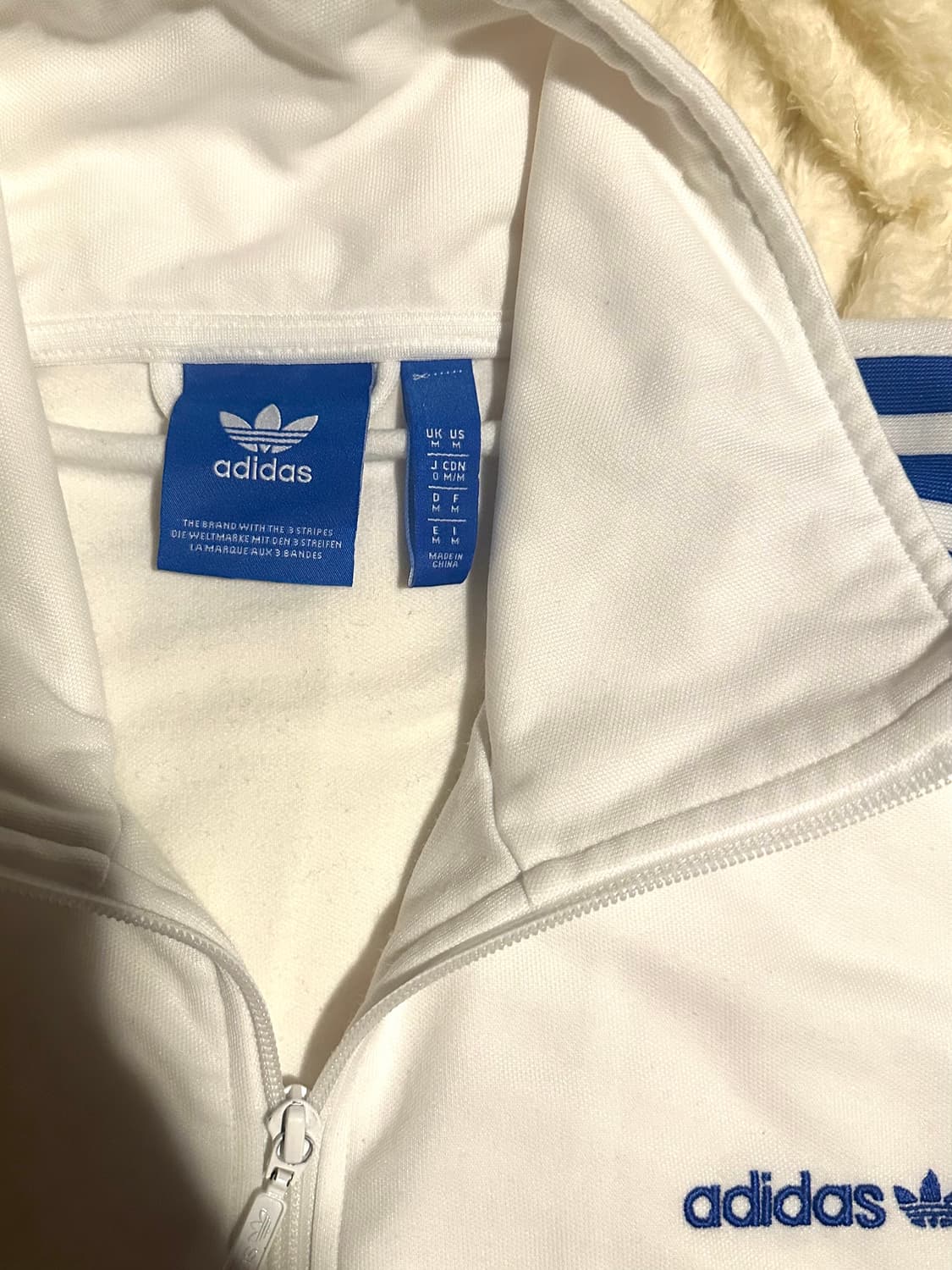 초레어 아디다스 베켄바우어 포카리 흰파 져지 M 상품이미지3