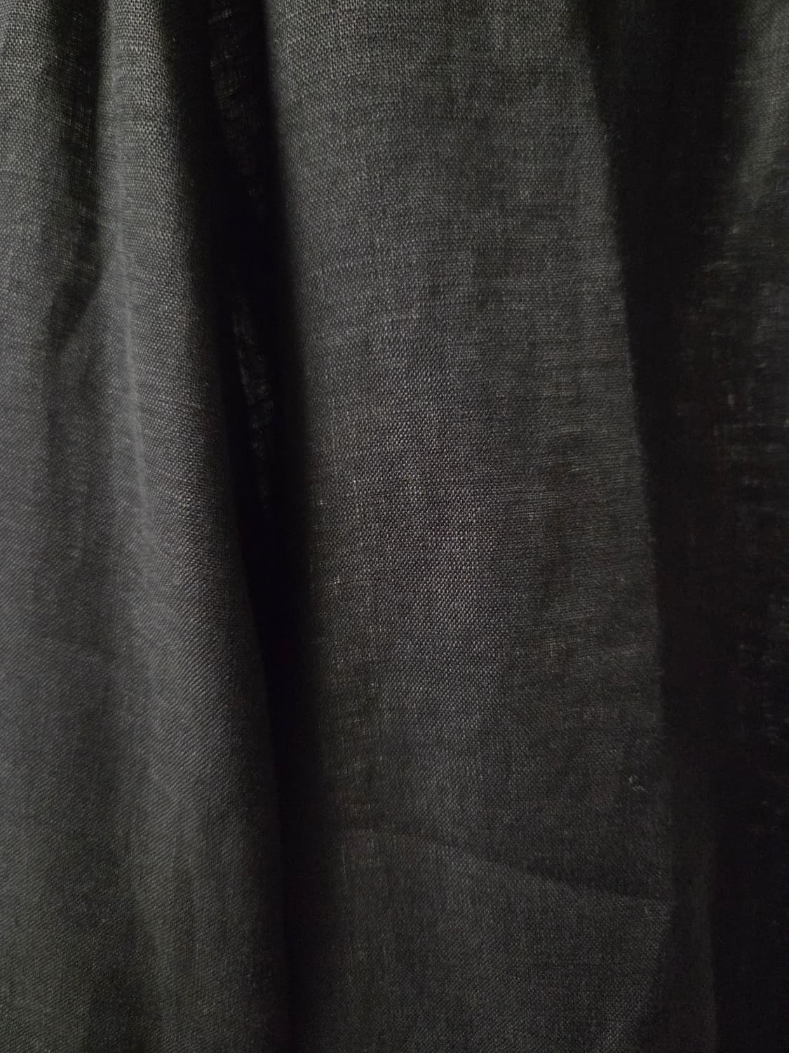 자라 ZARA 블랙 린넨 셔츠 상품이미지7