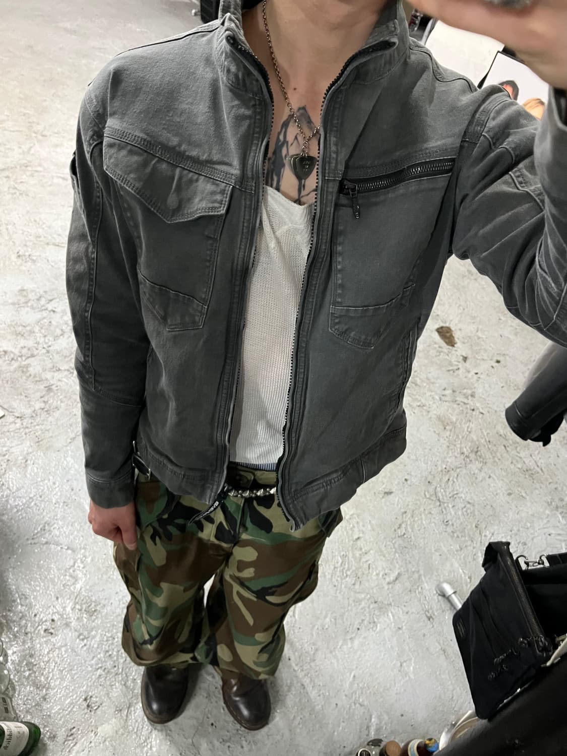 EVENRIVER fade work jacket 상품이미지5