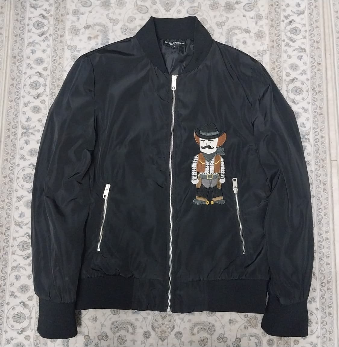 돌체앤가나 카우보이 패치 봄버자켓 L (가품같음) 상품이미지1
