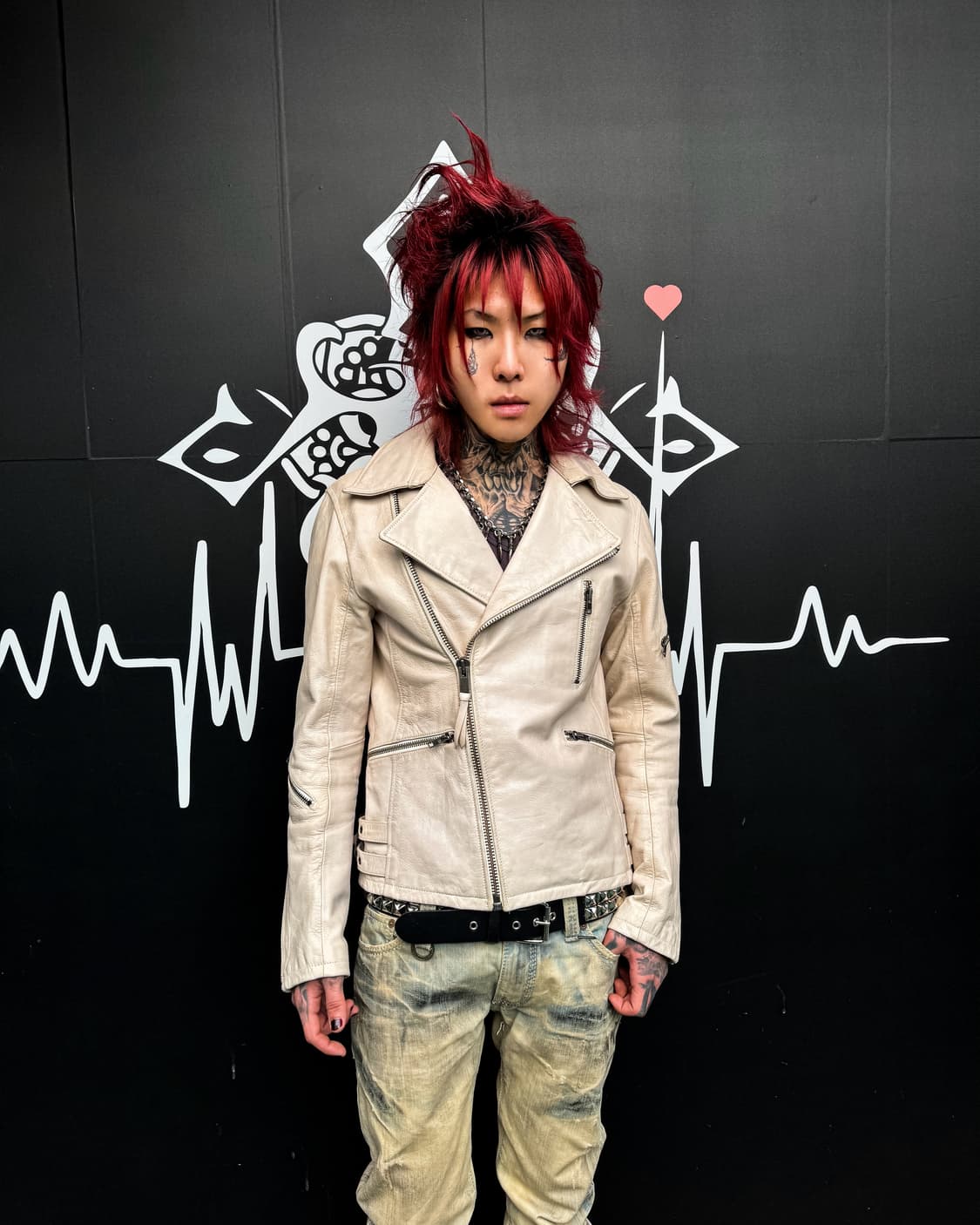 CUSTOM CULTURE – White Goat Skin Rider J 상품이미지6