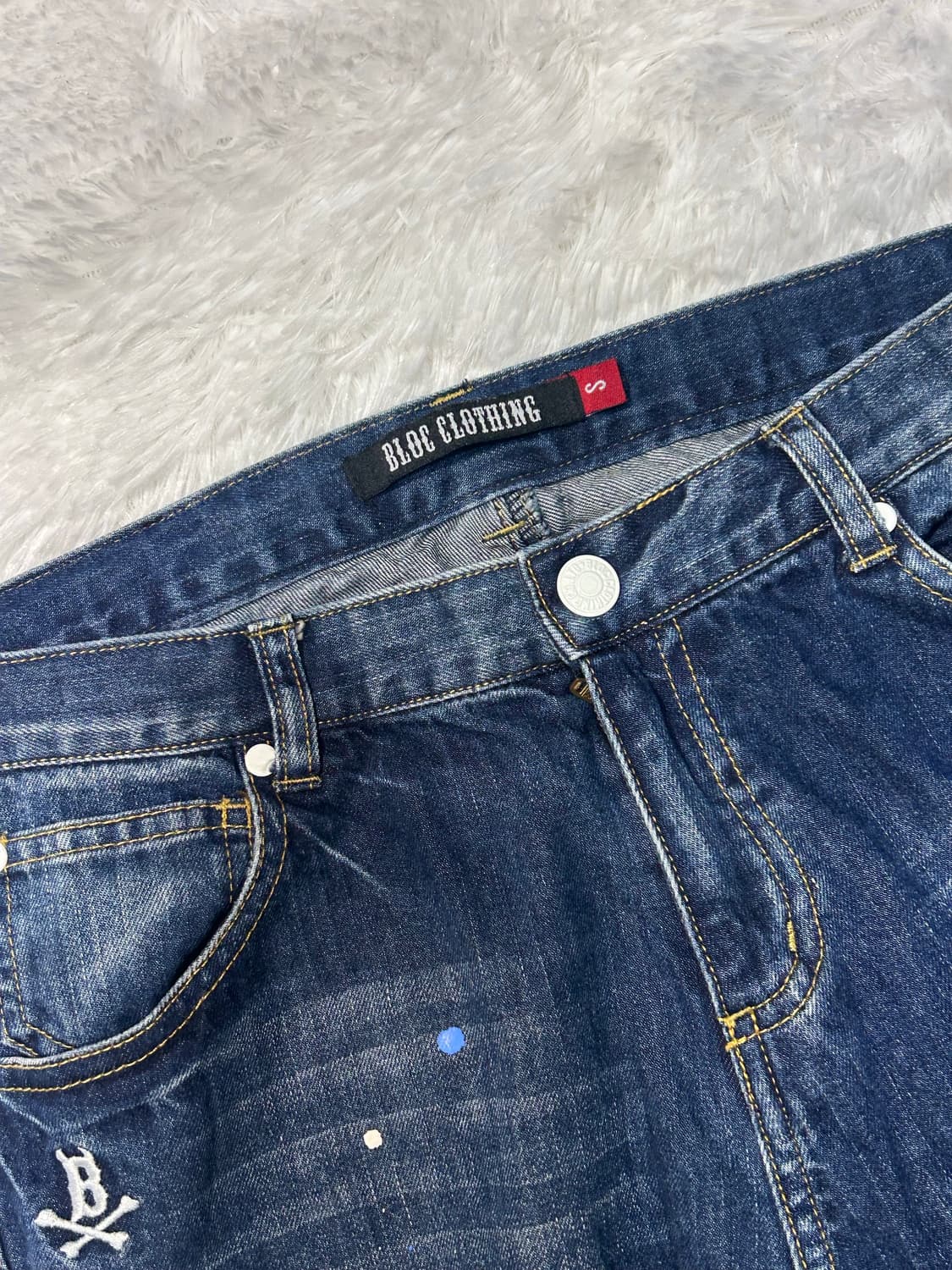 painting splatter denim jeans 상품이미지2