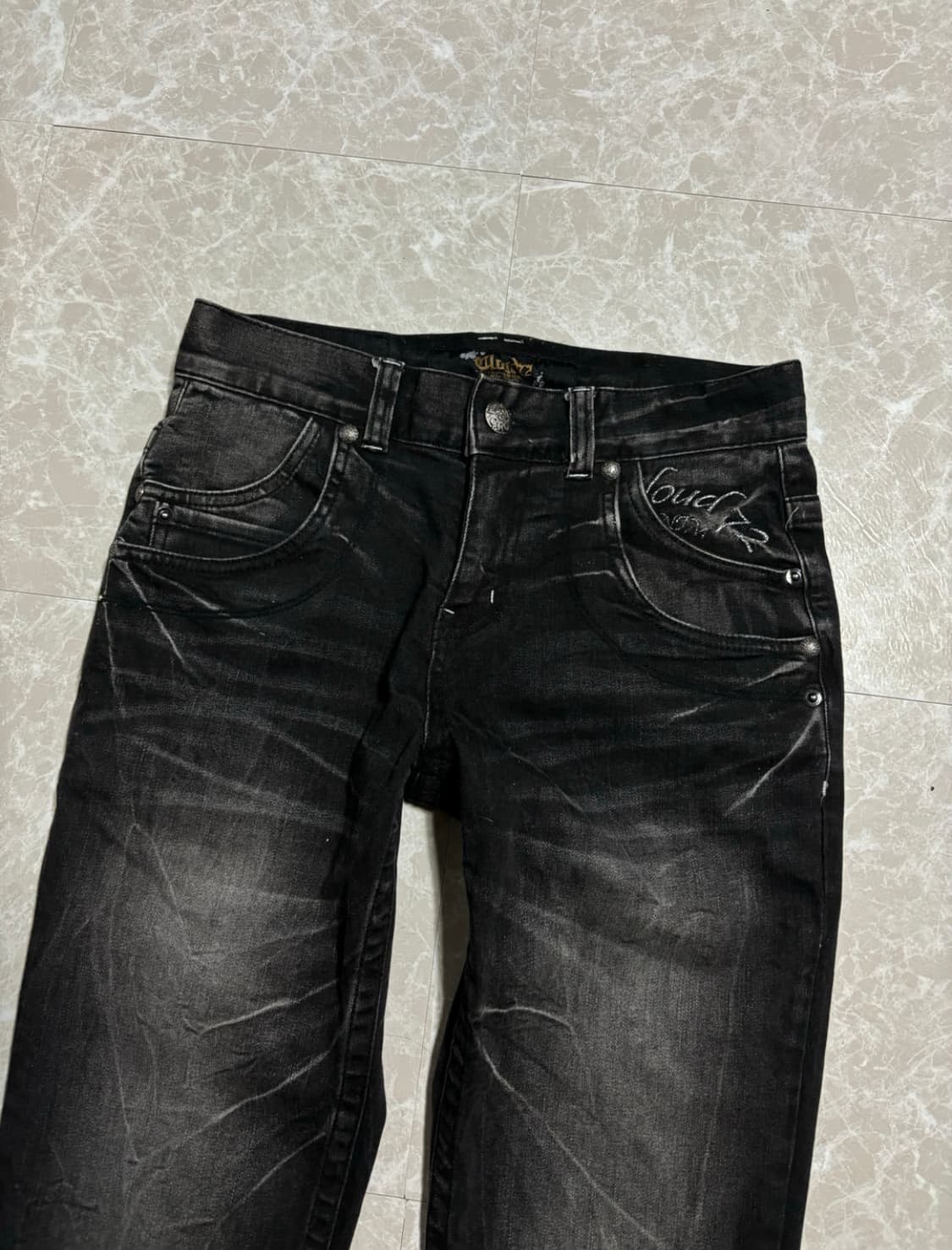 CLOUD72 Skull PatchWork Punk Pants 상품이미지3