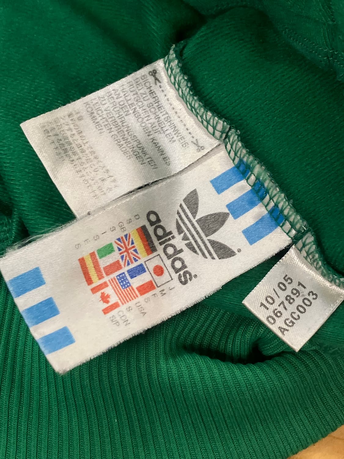 아디다스 파이어버드 트랙탑 져지 그린 S #csz2326  상품이미지6