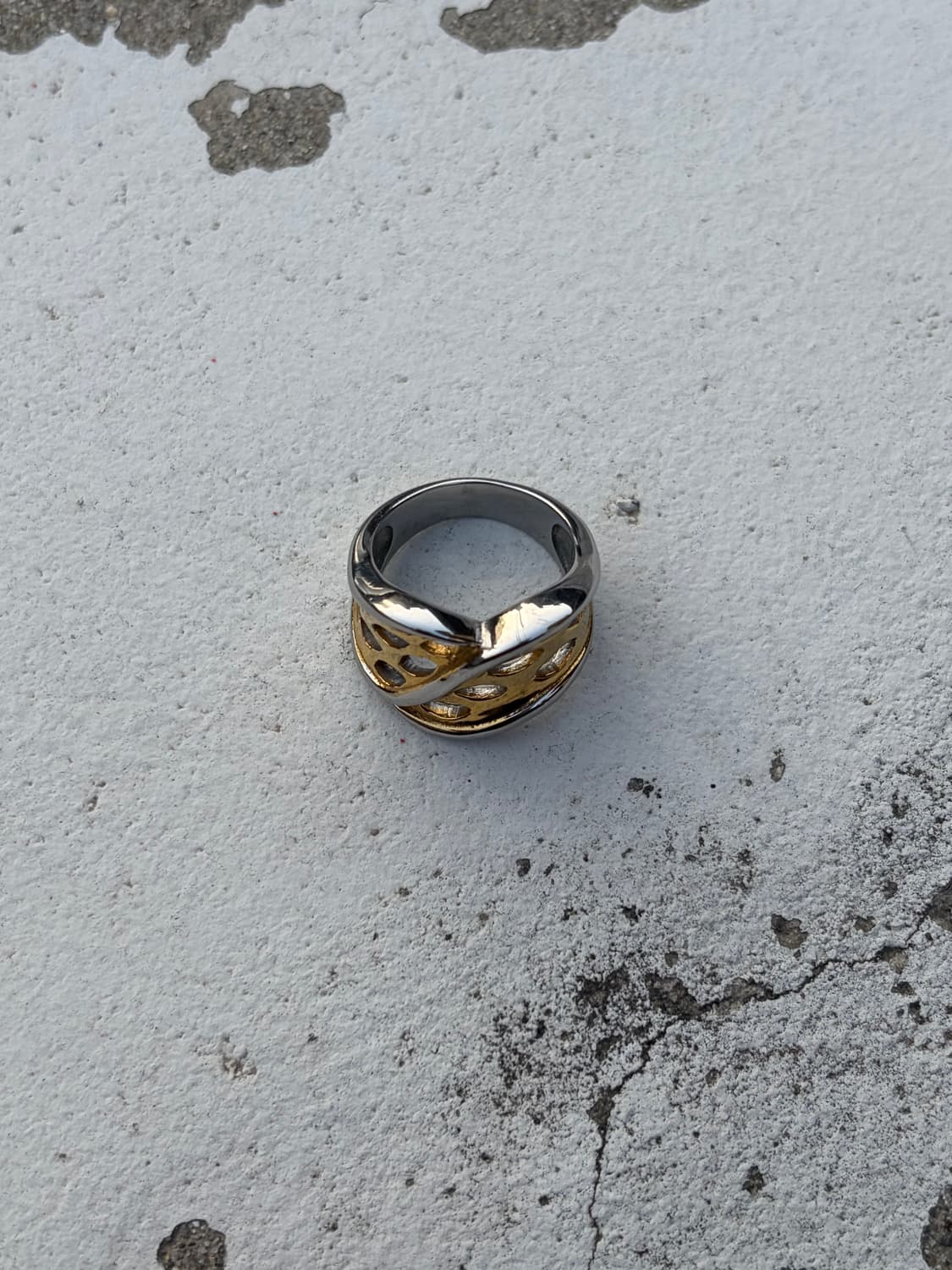 gold wave ring 상품이미지2