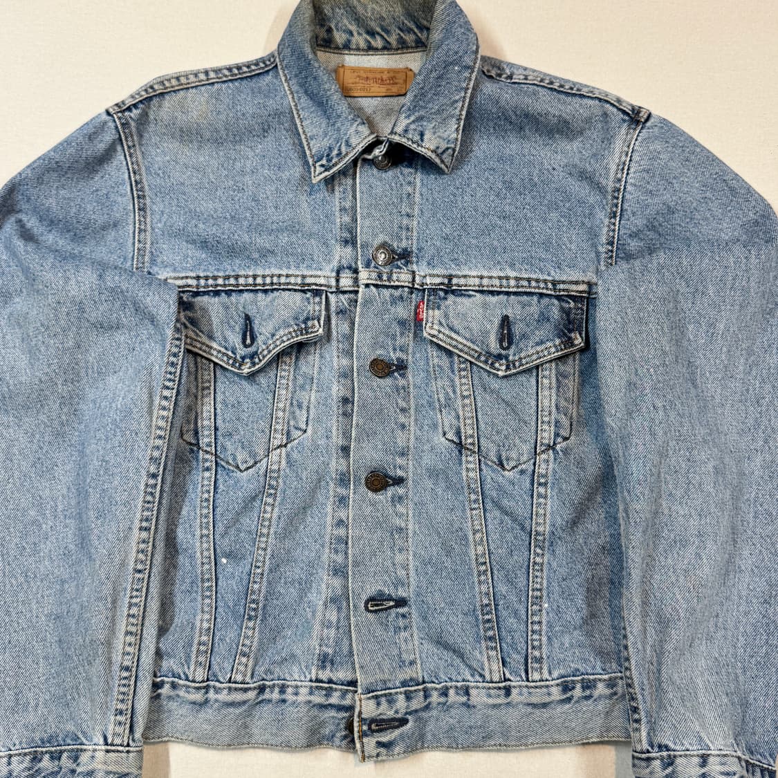M) 리바이스 90s USA 청 데님 트러커 자켓 상품이미지2