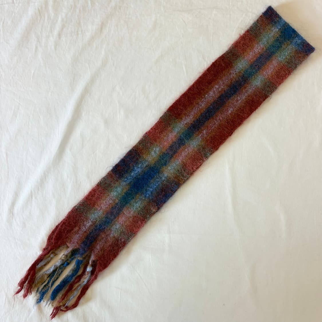 80s AUSTRALIA St. Albans 모헤어 머플러 상품이미지6