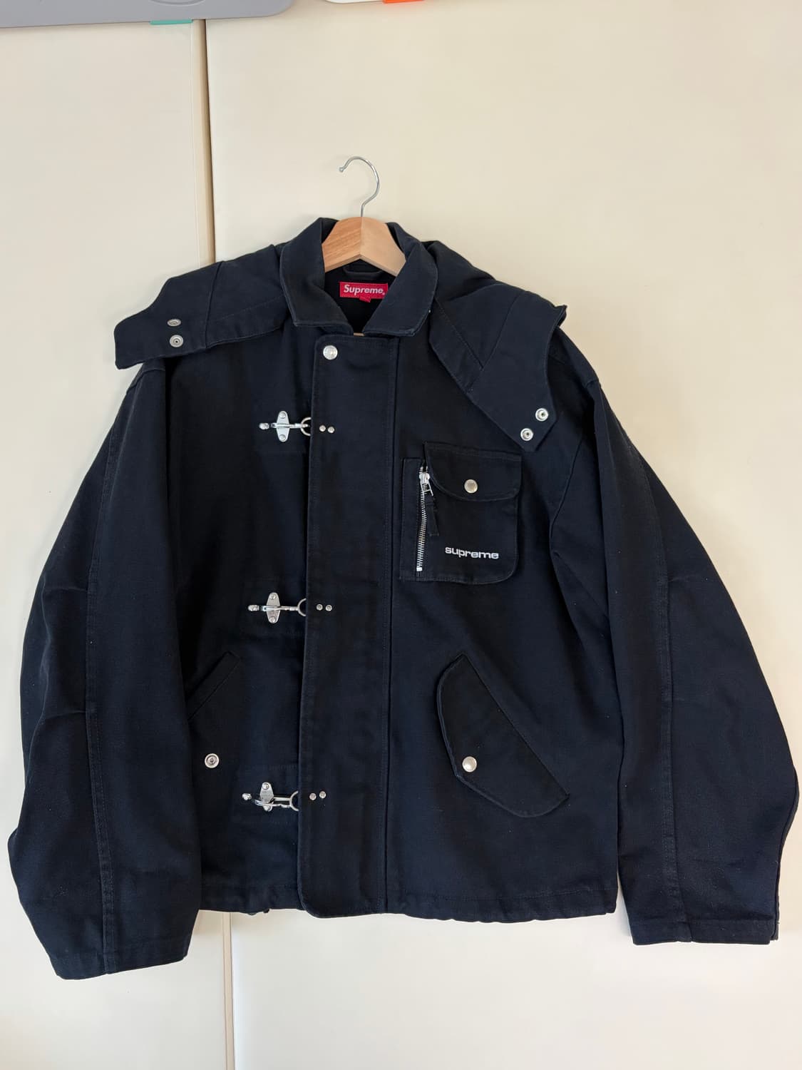 슈프림 캔버스클립 자켓 상품이미지1