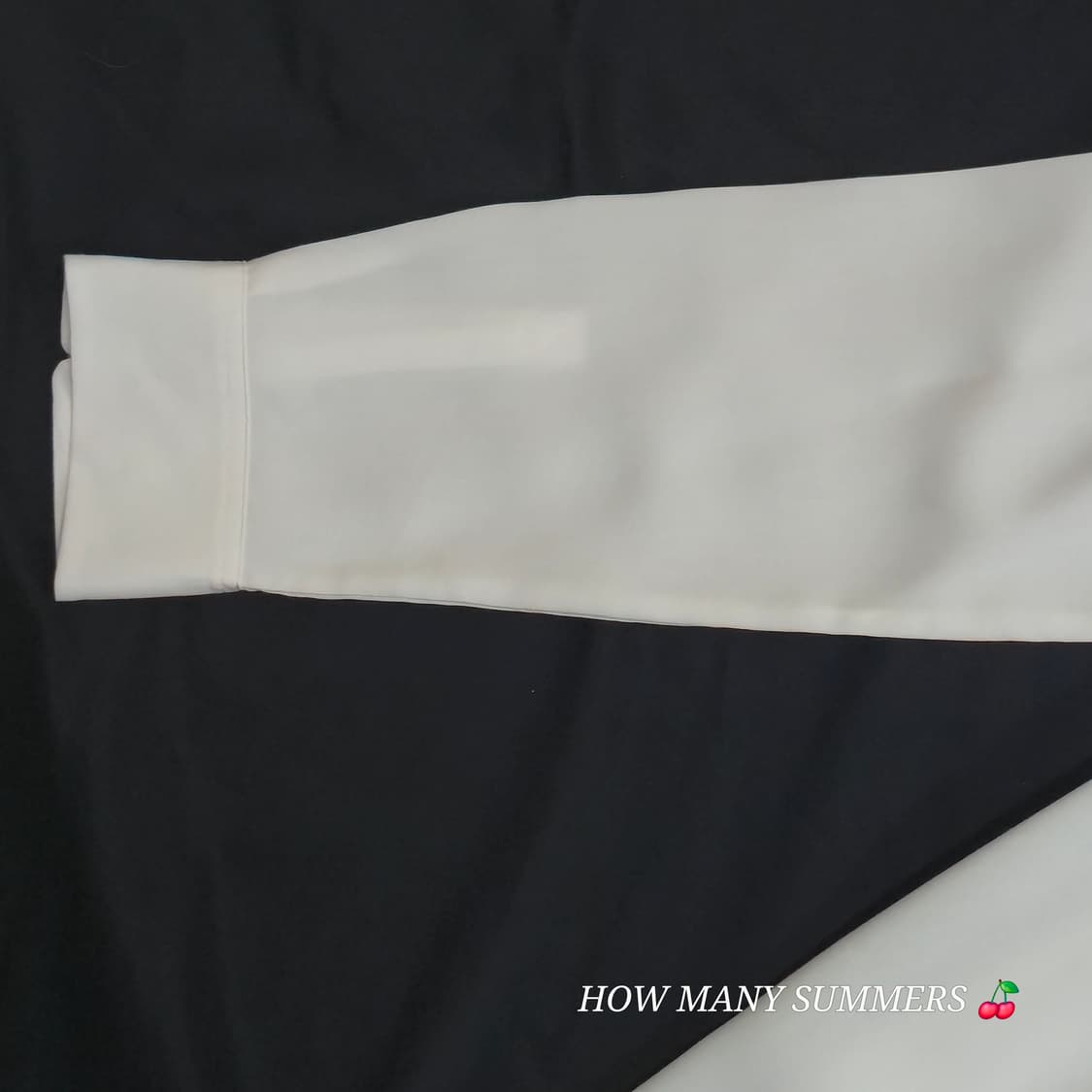 유니클로 여성 레이온 긴팔 셔츠 S 화이트 부드러운 소재 기본 블라우스
 상품이미지8