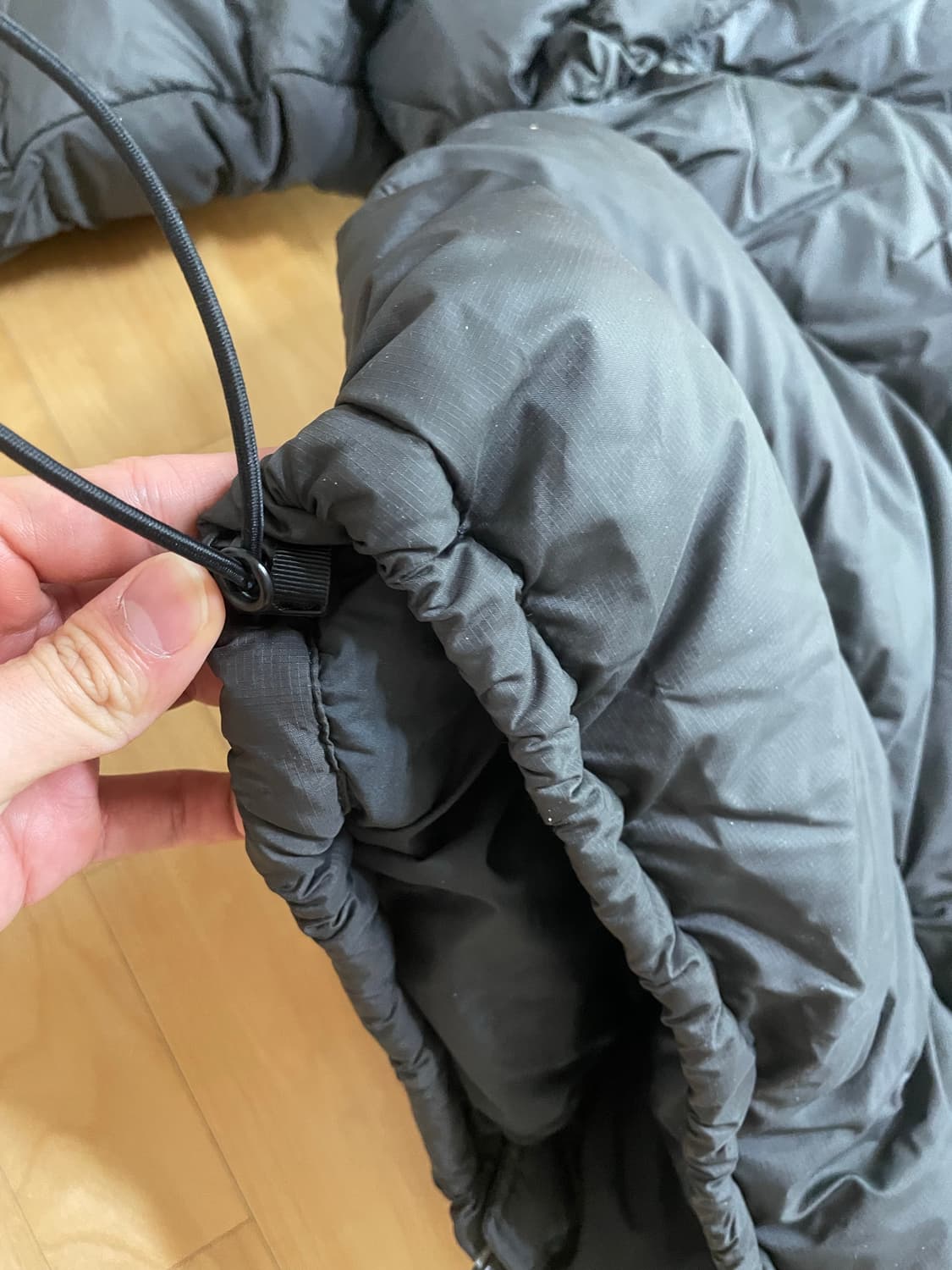 [L] 노스페이스 센터로고 눕시 다크 그레이 상품이미지4