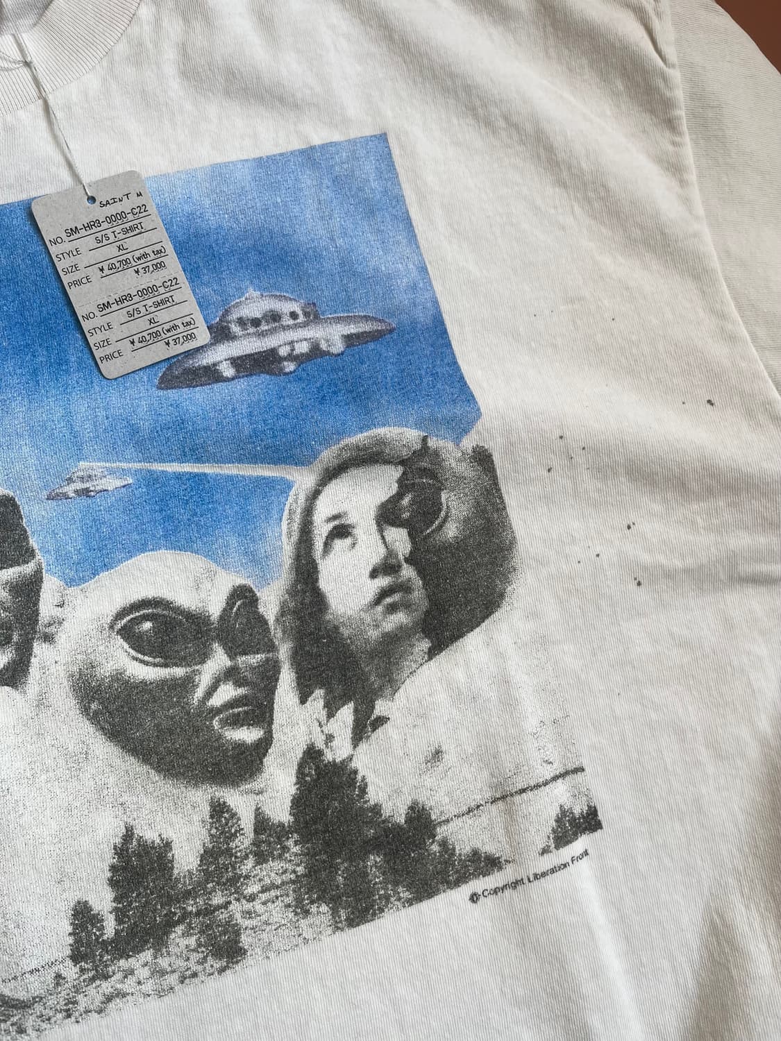 세인트미카엘 x 션 우더스푼 키키 티셔츠 상품이미지6