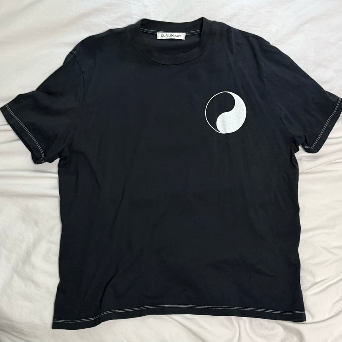 아워레가시 워크샵 박스 티셔츠 블랙 XL 상품이미지1