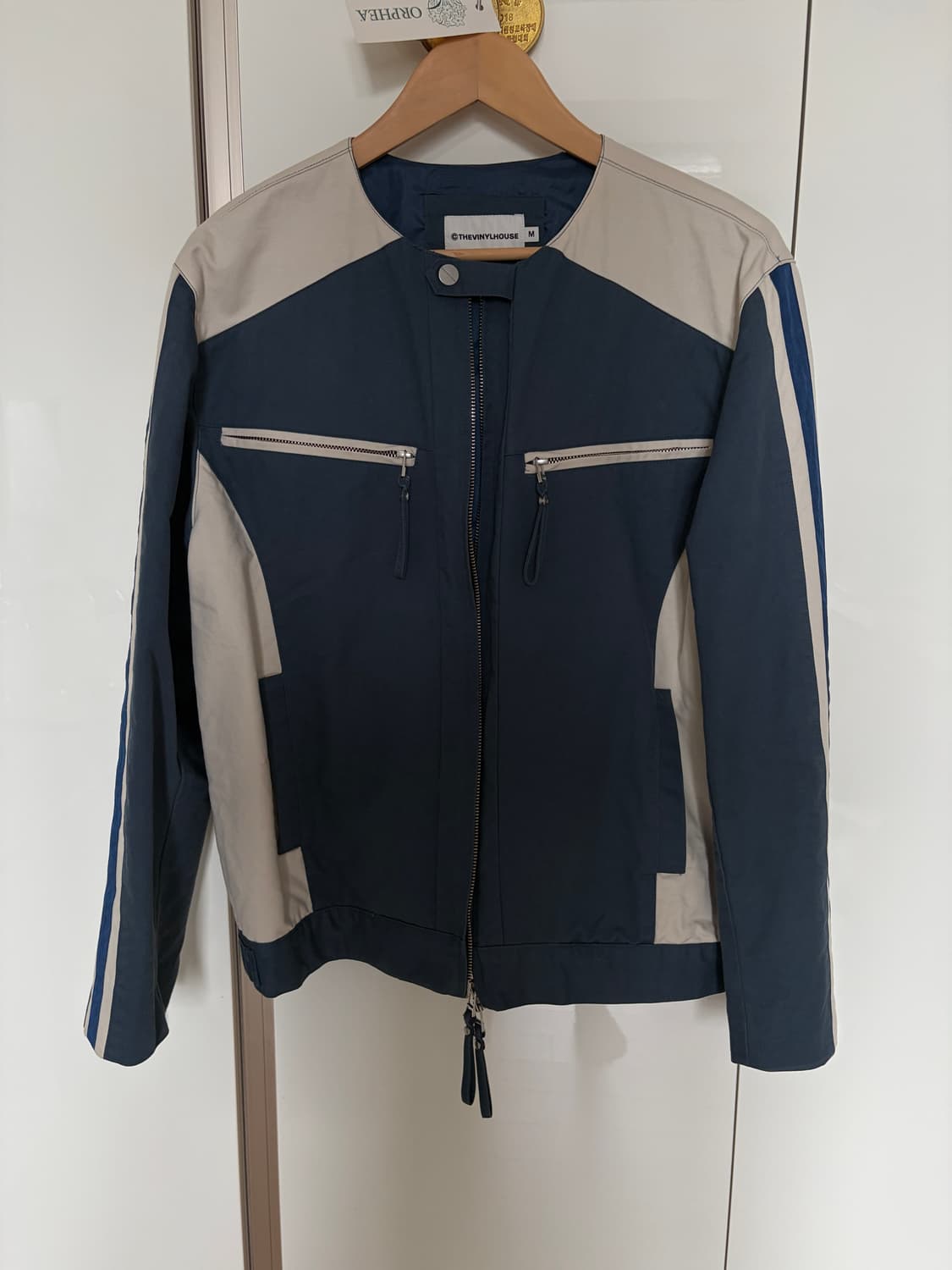 더바이닐하우스 collarless jacket 상품이미지2