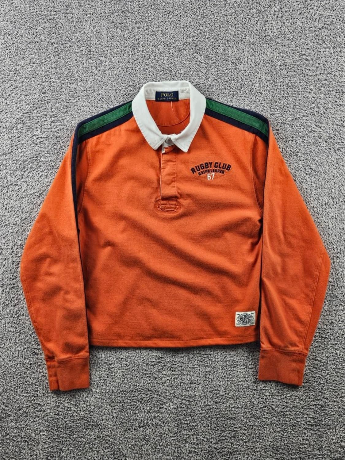 폴로랄프로렌 크롭 커스텀 럭비 티셔츠 ( S추정 ) / 11417 상품이미지2