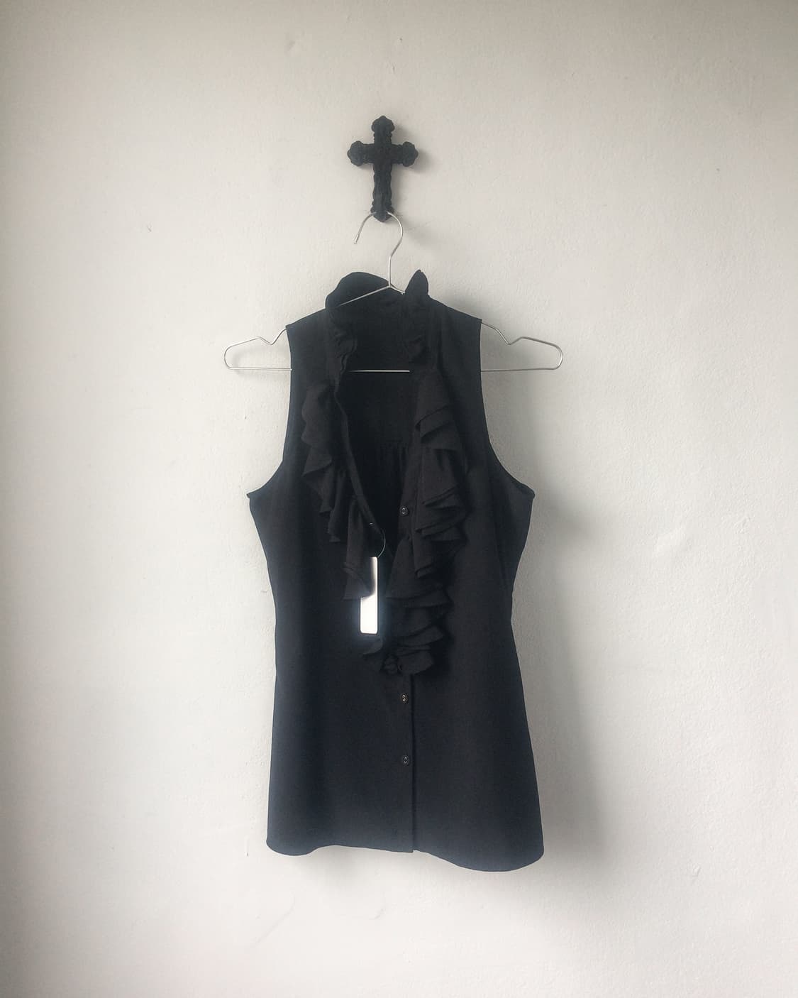 Ruffle point sleeveless 상품이미지2