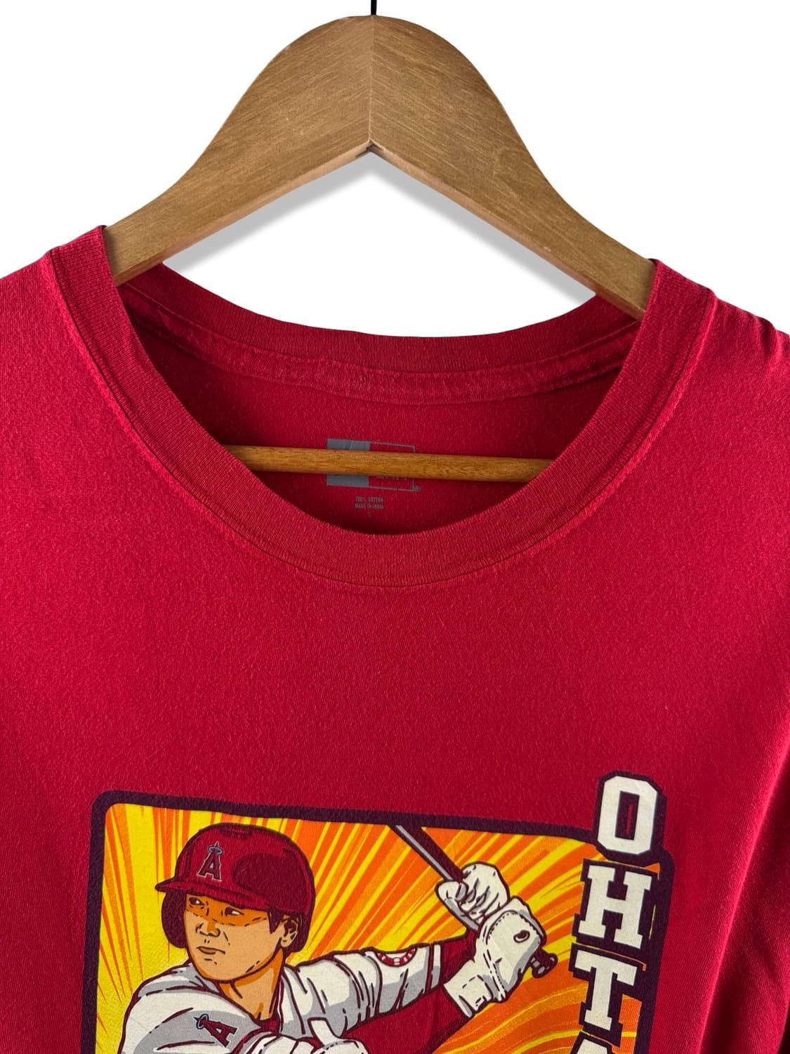 뉴에라 오타니 쇼헤이 레드 반팔티2278 상품이미지4