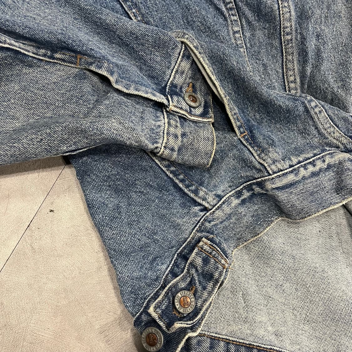 90s 리바이스 실버탭 데님 자켓 (110) 상품이미지4