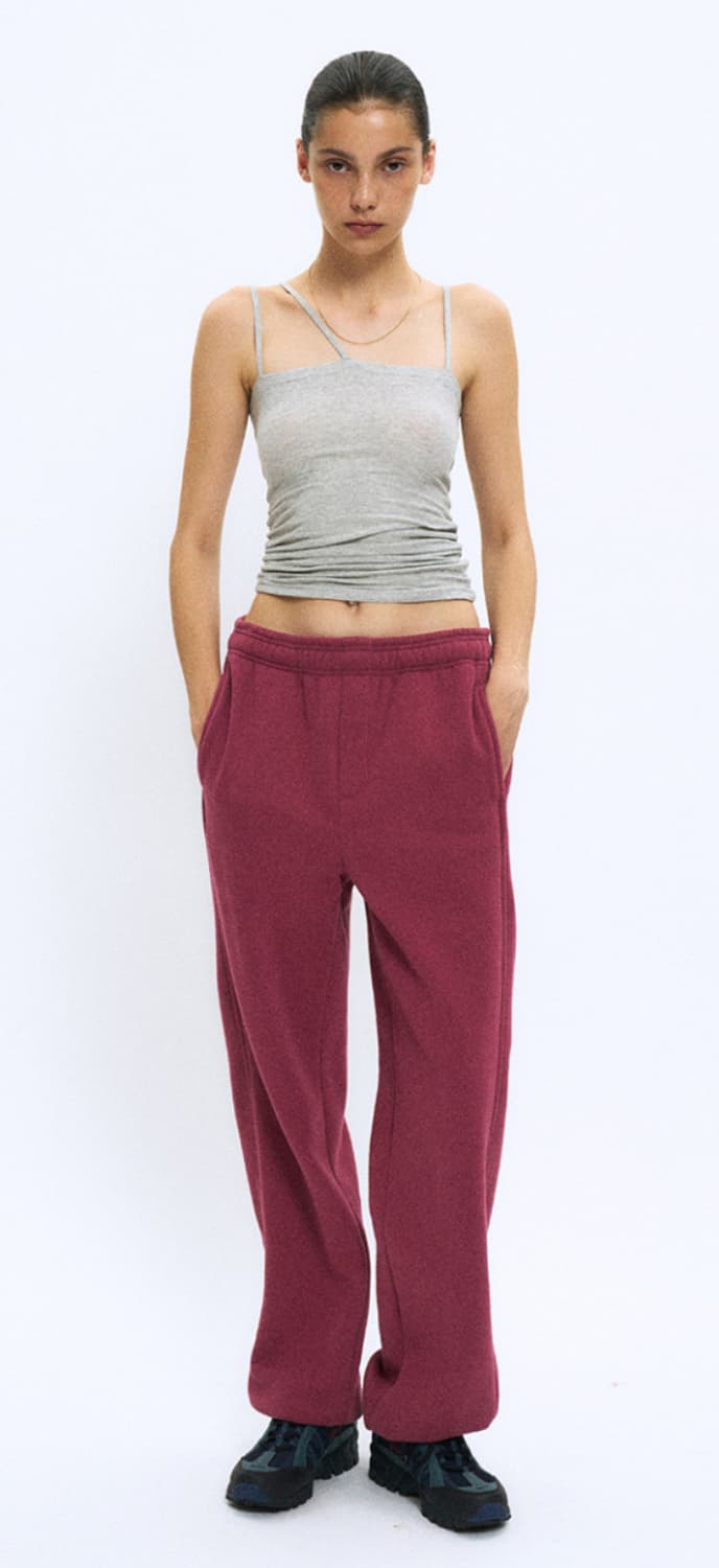 파르티멘토 우먼 와이드 스웻팬츠 상품이미지1